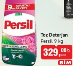 PERSİL TOZ DETERJAN 9 KG